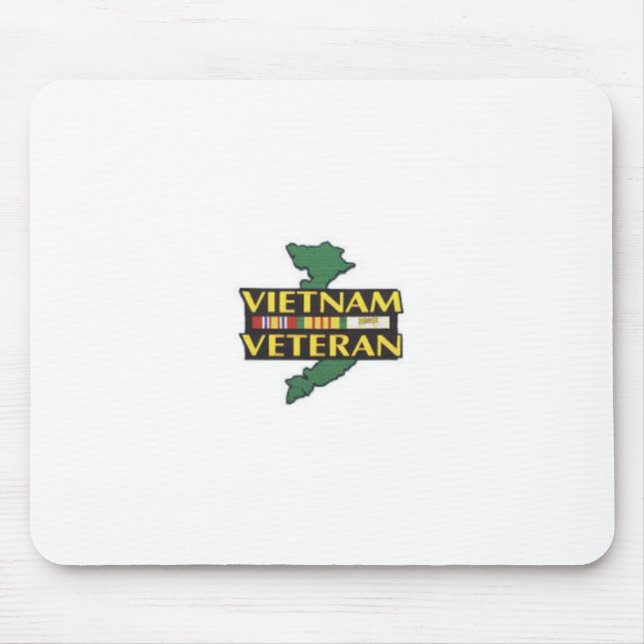 Alfombrilla De Ratón Veterano de Vietnam (Frente)