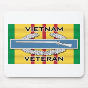 Alfombrilla De Ratón Veterano del CIB Vietnam