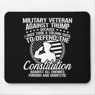 Alfombrilla De Ratón Veteranos Contra Las Elecciones De Trump En Ee. Uu