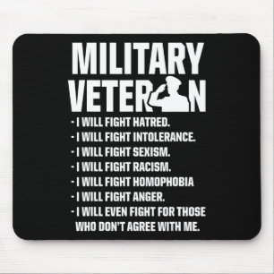 Alfombrilla De Ratón Veteranos contra Trump 2020 luchan contra las elec