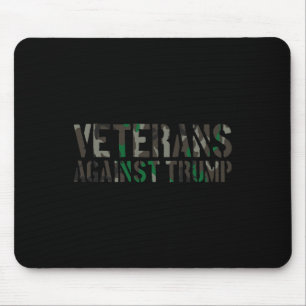 Alfombrilla De Ratón Veteranos Contra Trump Anti-trump Veteranos Contra