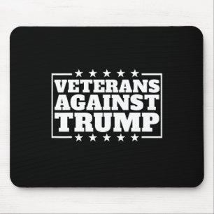 Alfombrilla De Ratón Veteranos Contra Trump Anti-trump Veteranos Contra