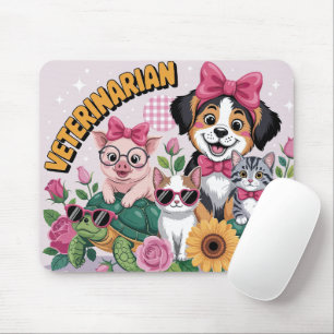 Alfombrilla De Ratón Veterinaria Linda