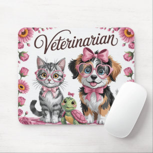 Alfombrilla De Ratón Veterinario Bonito