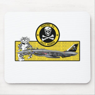 ALFOMBRILLA DE RATÓN VF-84 ROGERS ALEGRE F-14 TOMCAT