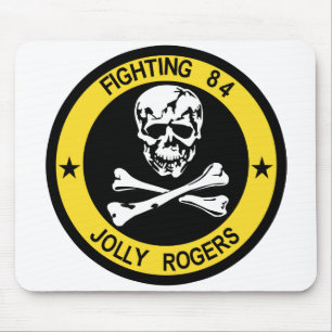 Alfombrilla De Ratón VF-84 Rogers alegre Mousepad