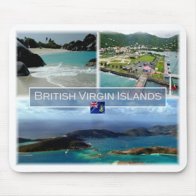 Alfombrilla De Ratón VG Islas Vírgenes Británicas - Virgin Gorda - (Frente)