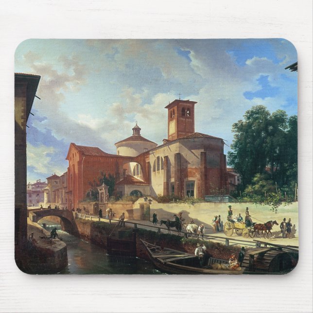 Alfombrilla De Ratón Vía Fatabene Fratelli, Milano, 1830 (Frente)