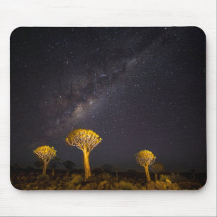 Alfombrilla De Ratón Vía Láctea Quiver Tree   Keetmanshoop Namibia
