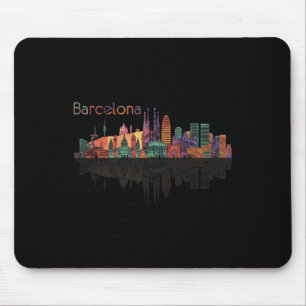 Alfombrilla De Ratón Viajar Barcelona España Europa Vacaciones familiar