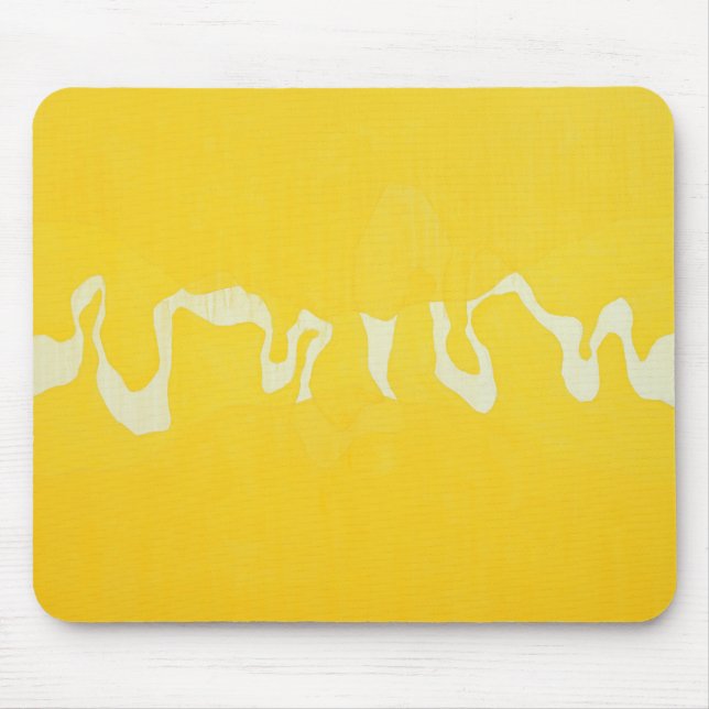 Alfombrilla De Ratón Viaje amarillo (Frente)