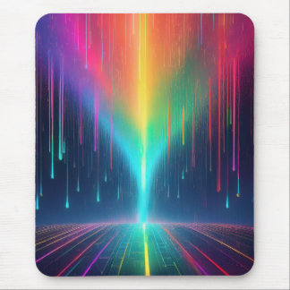 Alfombrilla De Ratón Viaje con gota de arcoiris