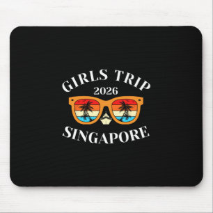 Alfombrilla De Ratón Viaje de chicas 2026 Singapur vacaciones de primav