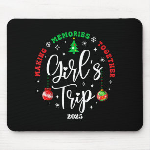 Alfombrilla De Ratón Viaje de chicas de Navidad 2025 Fin de semana Vaca
