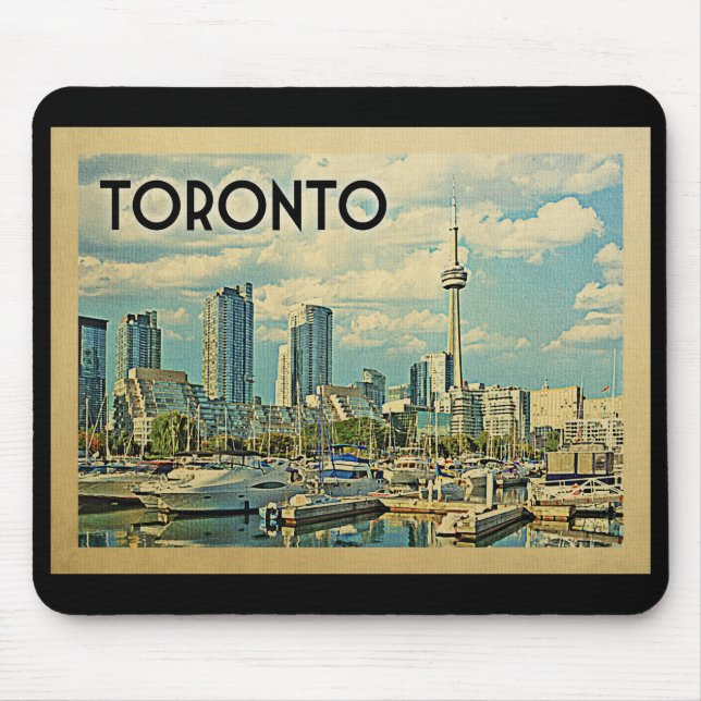 Alfombrilla De Ratón Viaje de cosecha de Toronto Canadá (Frente)