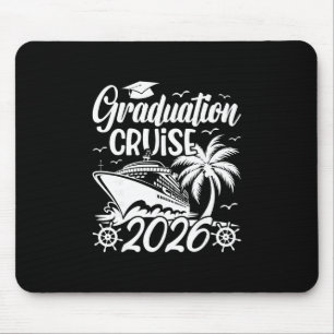 Alfombrilla De Ratón Viaje de crucero de graduación 2026 Vacaciones Gra