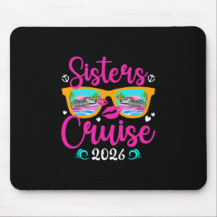 Alfombrilla De Ratón Viaje de crucero de hermanas 2026 Vacaciones Viaje