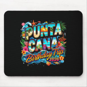 Alfombrilla De Ratón Viaje de cumpleaños a Punta Cana 2026 Creando recu