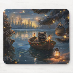 Alfombrilla De Ratón Viaje de los Navidades festivos Affenpinscher