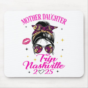 Alfombrilla De Ratón Viaje de madre e hija a Nashville 2025 Vacaciones 