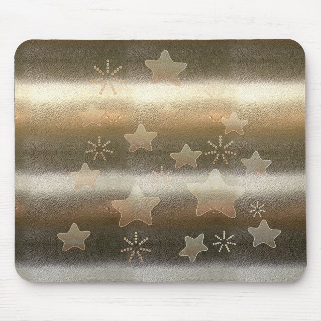 Alfombrilla De Ratón Viaje de vacaciones de oro retro (Frente)