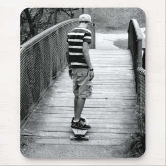 Alfombrilla De Ratón Viaje en puente longboard