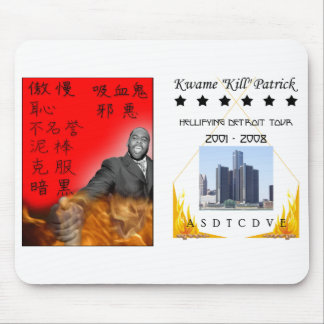 Alfombrilla De Ratón Viaje Mousepad de Kwame Detroit