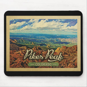 Alfombrilla De Ratón Viajes de cosecha de pikes Peak Colorado