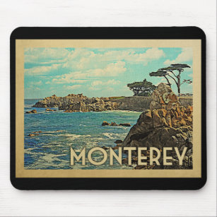Alfombrilla De Ratón Viajes de la época de Monterey California