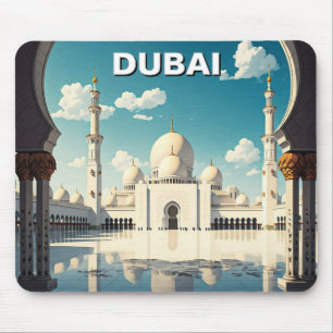 Alfombrilla De Ratón Viajes de la Gran Mezquita de Dubai