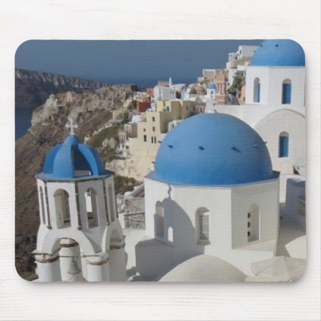 Alfombrilla De Ratón Viajes de Mykonos Grecia (Frente)