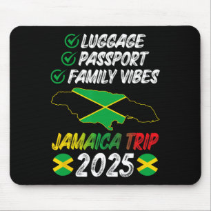 Alfombrilla De Ratón Vibes familiares Jamaica Vibes Vip 2025 Jamaica Va