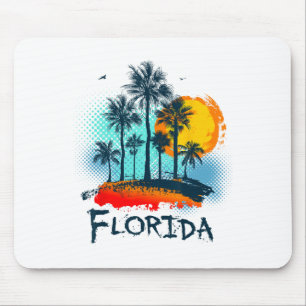 Alfombrilla De Ratón Vibraciones de verano de Miami en la playa del est