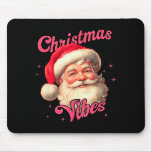 Alfombrilla De Ratón Vibraciones Divertidas de Navidad Skibidi Rizzmas