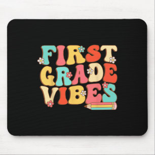 Alfombrilla De Ratón Vibraciones Retro Geniales - 1er Grado Regreso a l