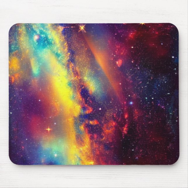 Alfombrilla De Ratón Vibrante Nebula Mousepad (Frente)