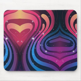 Alfombrilla De Ratón Vibrante Swirls: Fondo de escritorio de degradado