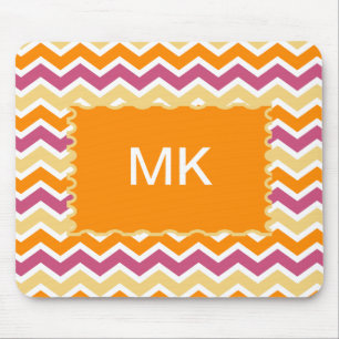 Alfombrilla De Ratón Vibrante ZigZag tribal