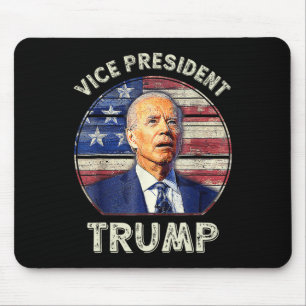 Alfombrilla De Ratón Vicepresidente Trump Bandera de EE. UU. Biden Elec