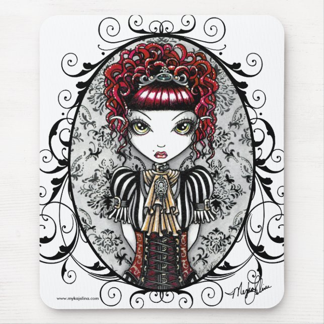 Alfombrilla De Ratón Victorian gótico Fae Mousepad de Annie (Frente)