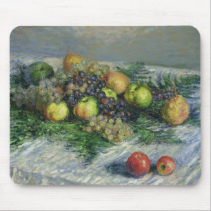 Alfombrilla De Ratón Vida de Claude Monet el   aún con las peras y las