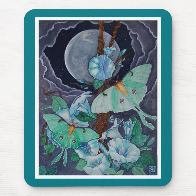 Alfombrilla De Ratón Vida de la luna (Frente)