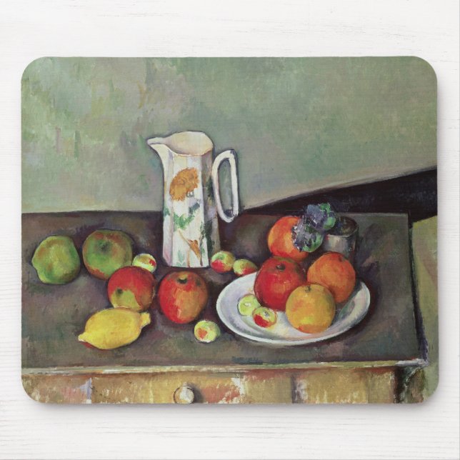 Alfombrilla De Ratón Vida de Paul Cezanne el | Paul Cezanne el | aún (Frente)