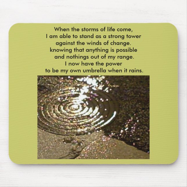 Alfombrilla De Ratón Vida de StormsOf (Frente)