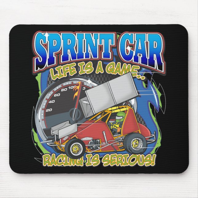 Alfombrilla De Ratón Vida del coche de Sprint (Frente)