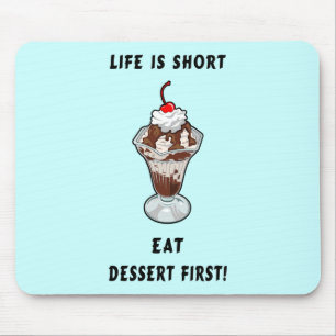 Alfombrilla De Ratón Vida del postre