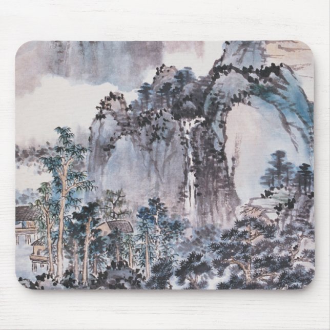 Alfombrilla De Ratón Vida en las montañas (Frente)
