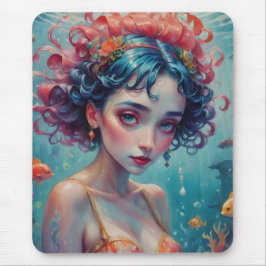 Alfombrilla De Ratón Vida en una pecera no2 almohadilla de ratón