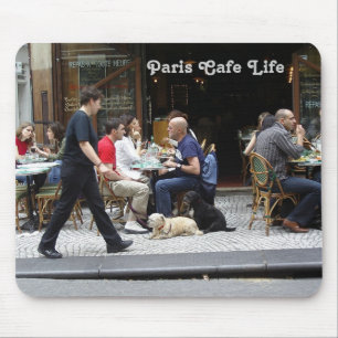 Alfombrilla De Ratón Vida Mousepad del café de París