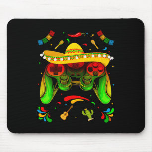 Alfombrilla De Ratón Videojuego Cinco De Mayo niños arreglemos Pa